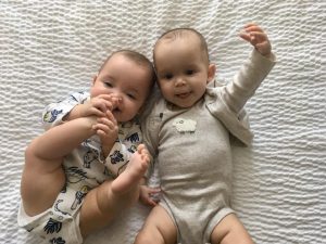 This photo features Abigail Stadelman and Autumn Stadelman, Linda Barnicott's granddaughters.