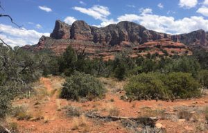 A photograph of the mountains in Sedona, Arizona