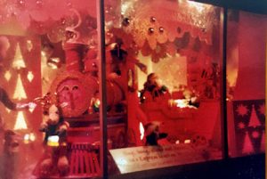 This is an image of one of the Kaufmann's department store Christmas windows.