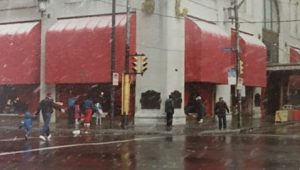 This is an image taken by Linda Barnicott in the early 1990s of Horne's Department Store in Downtown Pittsburgh.