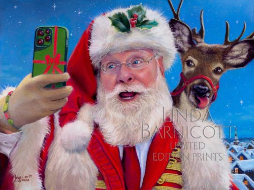 “Selfie at Santa’s First Stop"