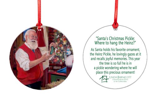 “Santa's Christmas Pickle: Where to Hang the Heinz?”