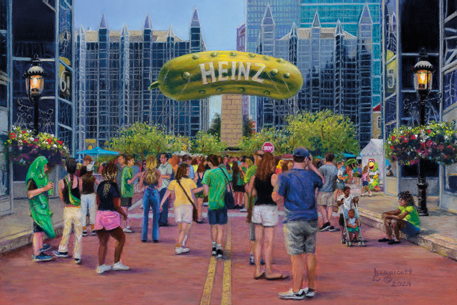 "Pickle Me Pittsburgh" Magnet